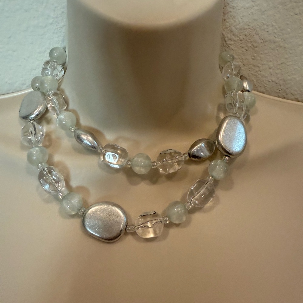 NWOT Premier Designs “Casual Cool” two-strand adjustable necklace - Picture 2 of 4